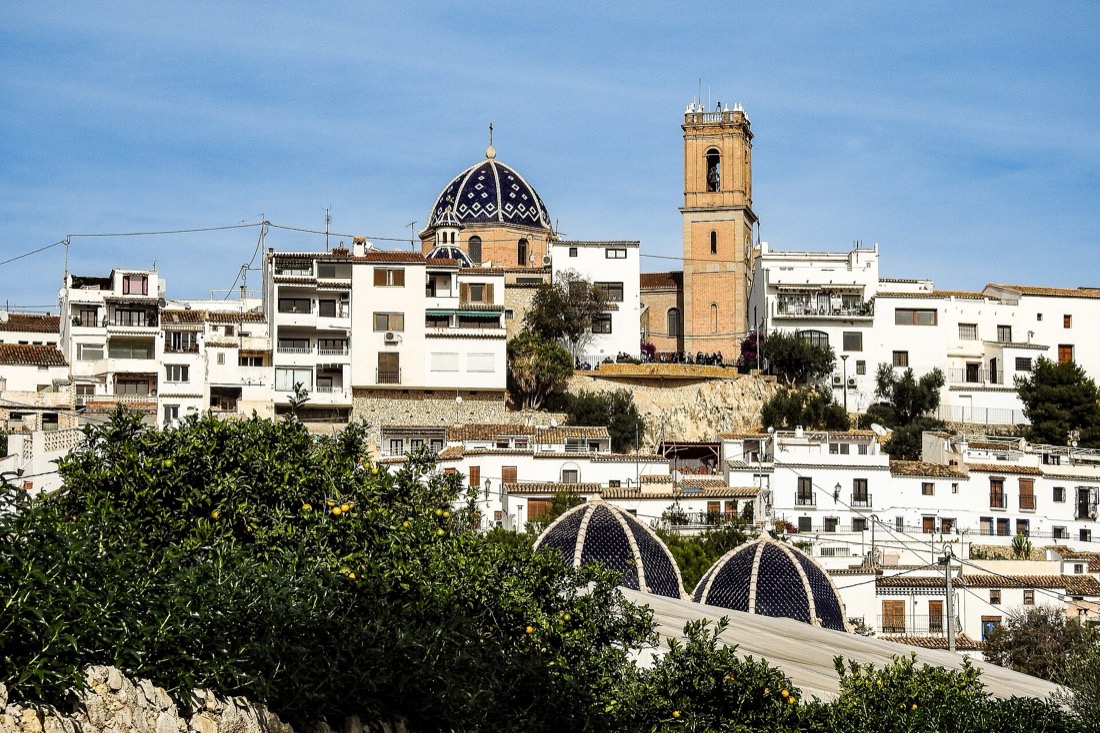 Altea — biała starówka