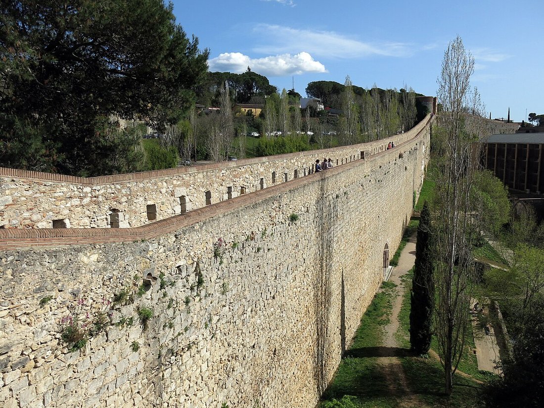 Mury miejskie (Passeig de la Muralla)