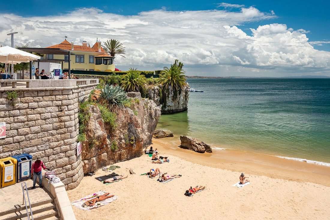 Cascais — plaże zatoki