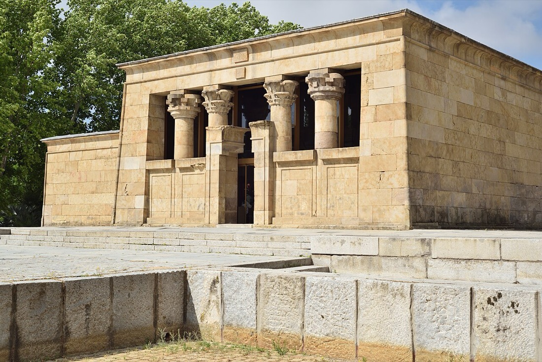 Templo de Debod — Egipt w Madrycie