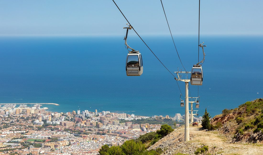 Benalmádena — kolejka na Calamorro