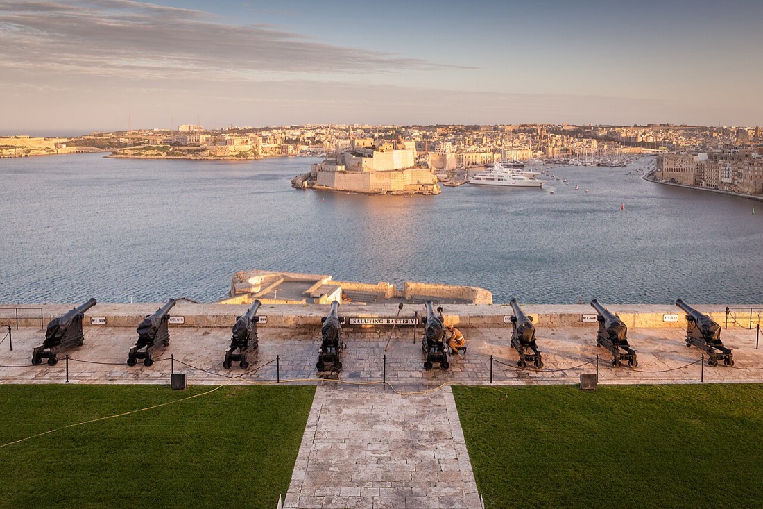 Valletta i Ogrody Upper Barrakka