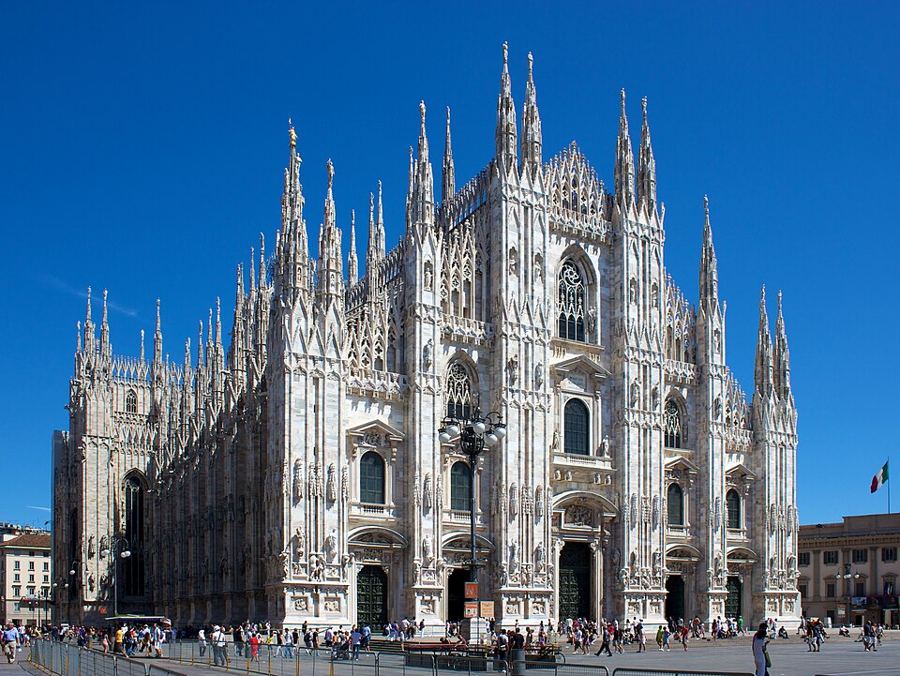 Katedra Duomo i tarasy na dachu