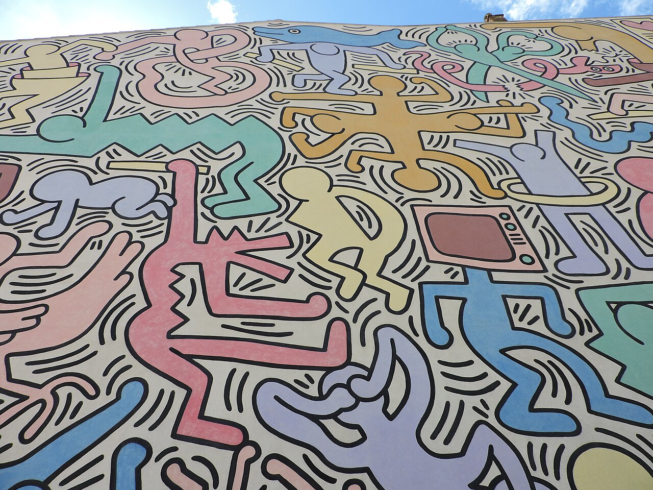 Mural Tuttomondo Keitha Haringa