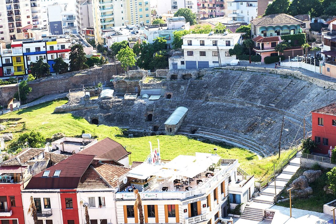 Durrës — amfiteatr i plaża