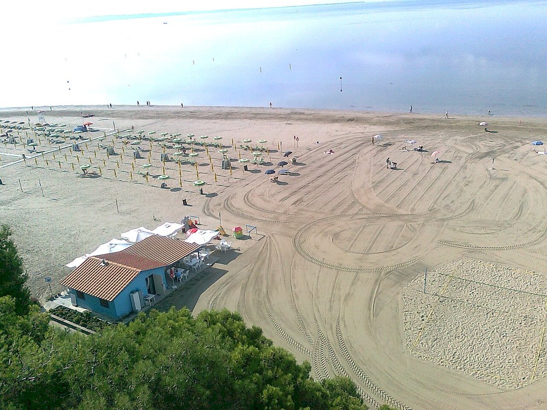 Grado — piaszczysta plaża