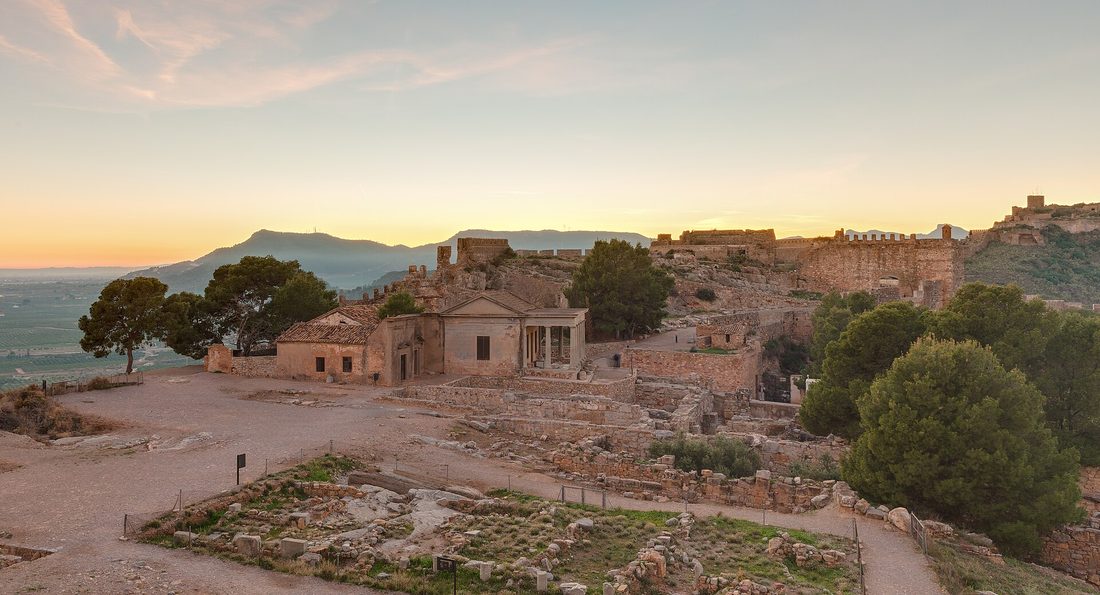 Sagunto — zamek nad teatrem