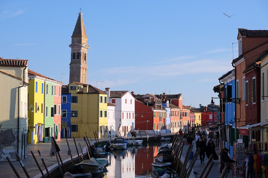 Burano — kolorowe domy